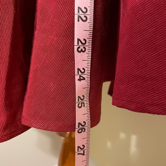 Trashy Diva Lena Ribbed Rayon Crimson siz 02 NWT Black beading halter neck - Picture 10 of 10